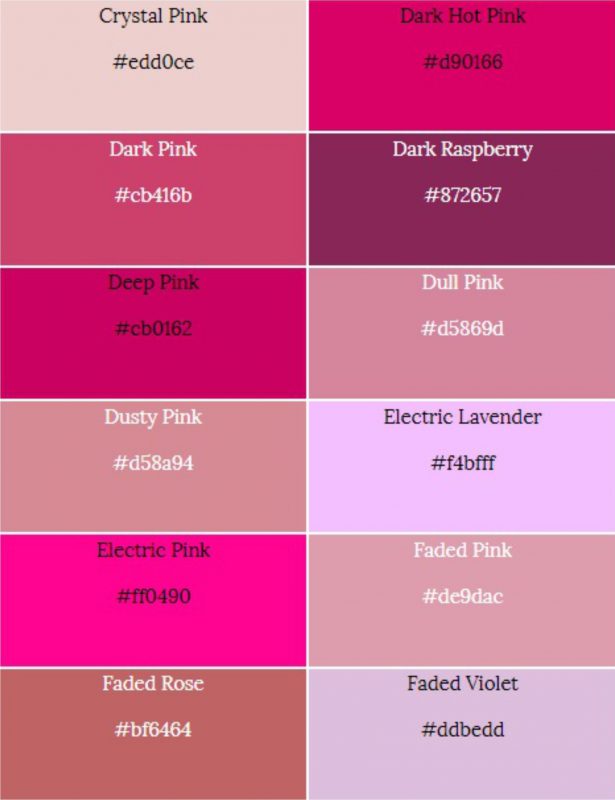 87 Baru Jenis  Batu Warna  Pink  Campuran Warna 