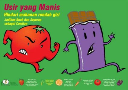 iklan makanan sehat dan bergizi